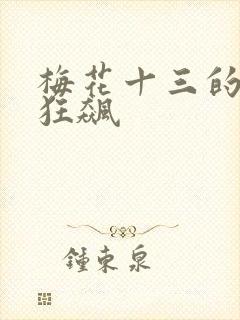 梅花十三的乳液狂飙