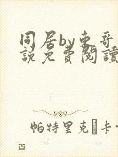 同居by东哥小说免费阅读全文无弹窗