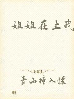 姐姐在上我在下