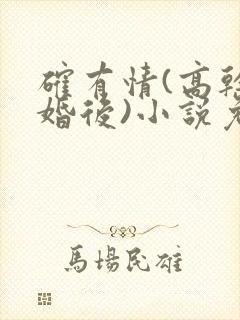 确有情(高干 婚后)小说免费