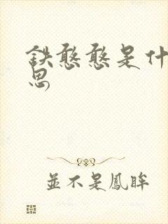 铁憨憨是什么意思