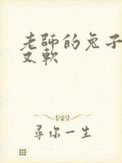 老师的兔子又大又软