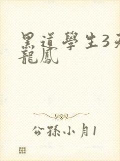 黑道学生3天门龙凤