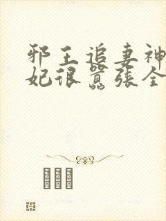 邪王追妻神医狂妃很嚣张全文免费