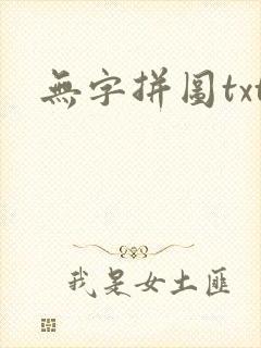 无字拼图txt