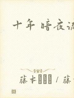 十年 暗夜流光