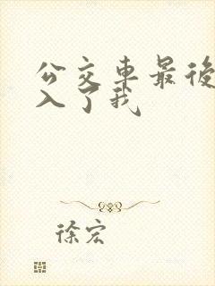 公交车最后一排入了我