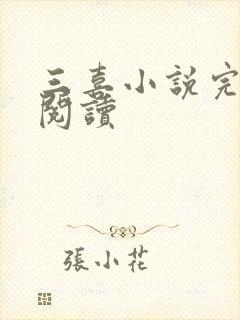 三喜小说完整版阅读