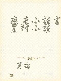 恋老小说言情网农村小说