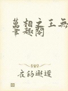 万相之王无弹窗笔趣阁