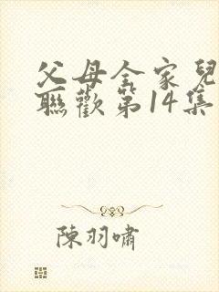 父母全家儿女大联欢第14集