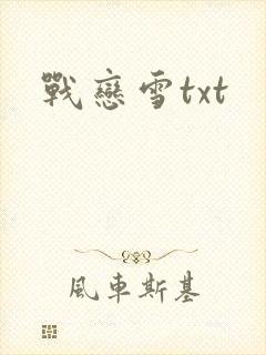 战恋雪txt