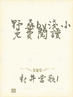 野桑by浅小说免费阅读