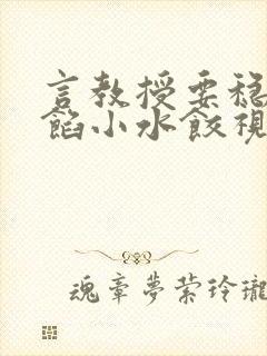 言教授要稳住肉馅小水饺视频