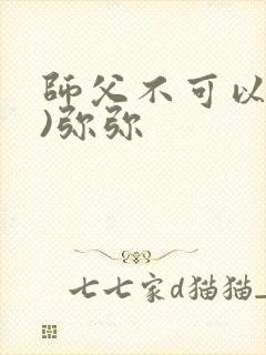 师父不可以(限)弥弥