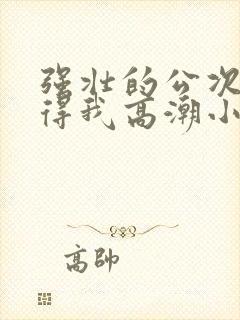 强壮的公次次弄得我高潮小说