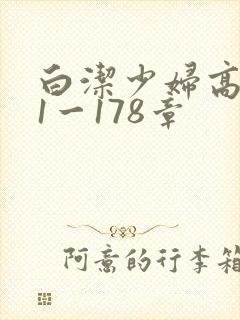 白洁少妇高义第1一178章