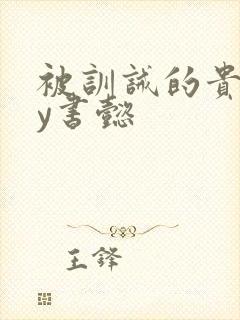 被训诫的贵妃by书懿