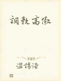 调教高傲
