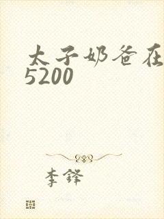 太子奶爸在花都5200