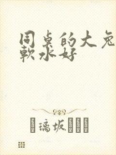 同桌的大兔子好软水好