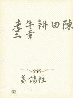 老牛耕田陈雪第三章