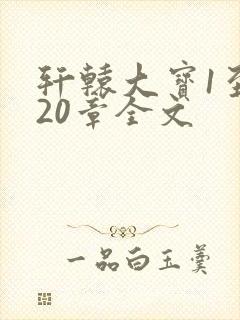 轩辕大宝1至720章全文