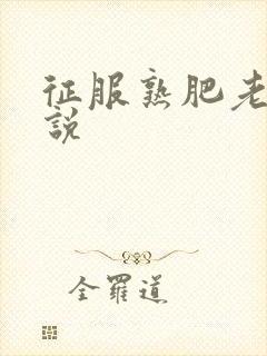 征服熟肥老妇小说