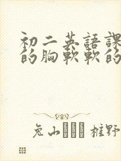 初二英语课代表的胸软软的