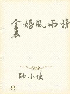 金婚风雨情演员表