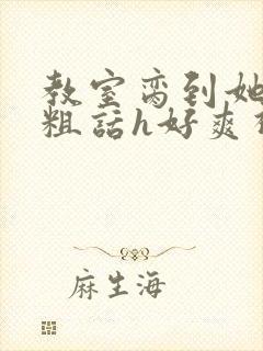 教室脔到她哭h粗话h好爽视频