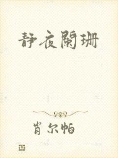 静夜阑珊