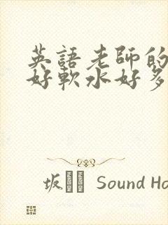 英语老师的兔子好软水好多