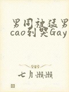 男同被猛男房东cao到哭Gay