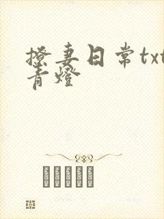 撩妻日常txt青灯
