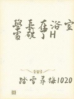 学长在浴室把我处破了H