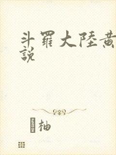 斗罗大陆黄化小说