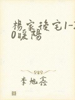 杨家后宅1-20暖阳