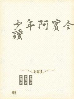 少年阿宾全集阅读