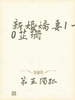 新婚娇妻1一40芷珊