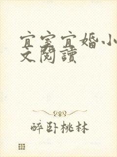 宜室宜婚小说全文阅读