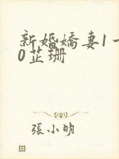 新婚娇妻1一40芷珊