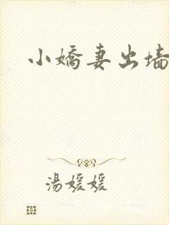 小娇妻出墙记