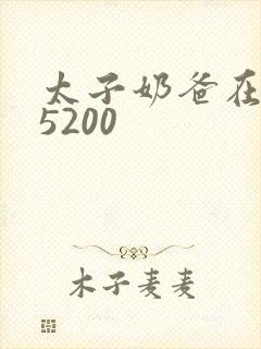 太子奶爸在花都5200