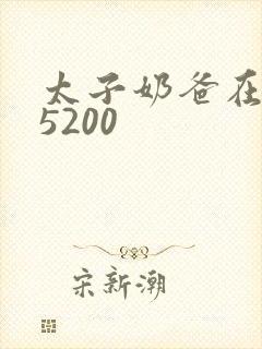 太子奶爸在花都5200