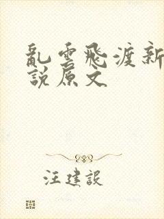 乱云飞渡新编小说原文