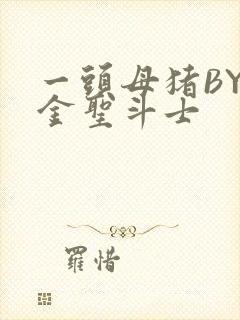 一头母猪BY黄金圣斗士