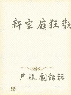新家庭狂欢小说