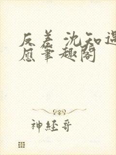 反差 沈知遇晏应笔趣阁