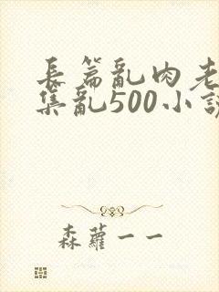 长篇乱肉老师合集乱500小说